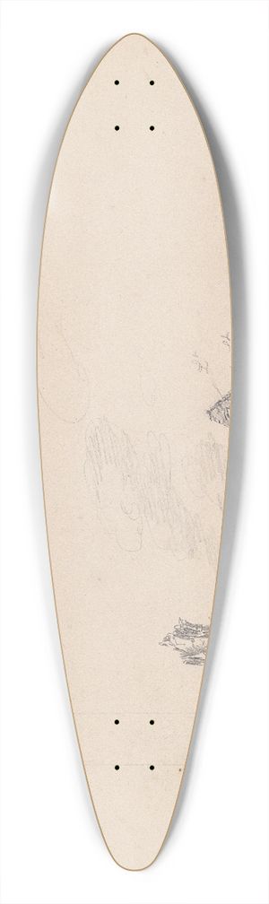 James Moore - Dryburgh Abbey, Scotland 39.3 inch art pintail longboard deck