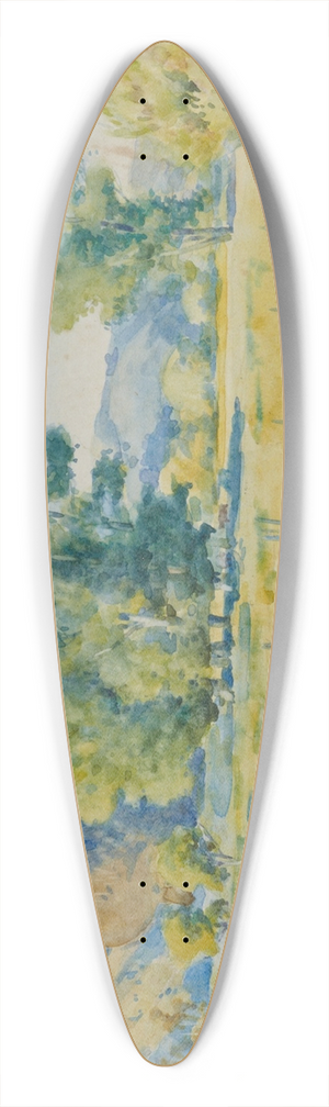 James Nairn - Summer 39.3 inch art pintail longboard deck