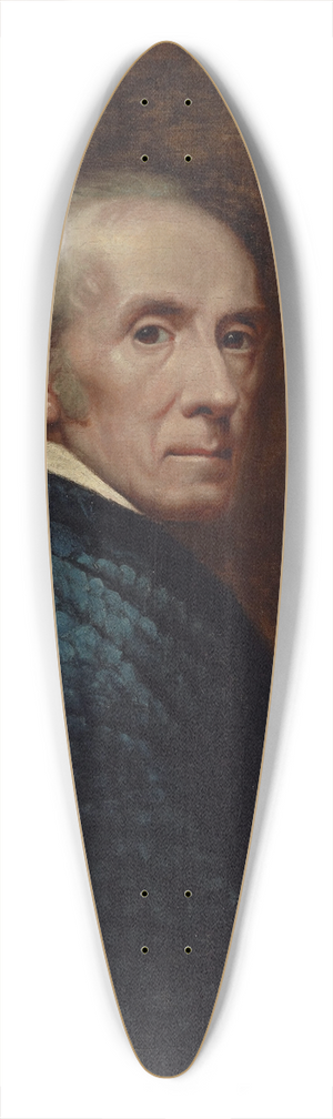 James Northcote - Self-portrait 39.3 inch art pintail longboard deck