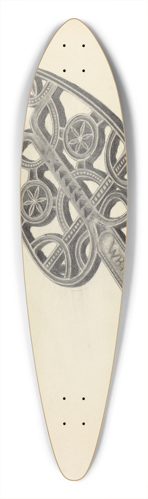 James O'Mara - Trivet 39.3 inch art pintail longboard deck