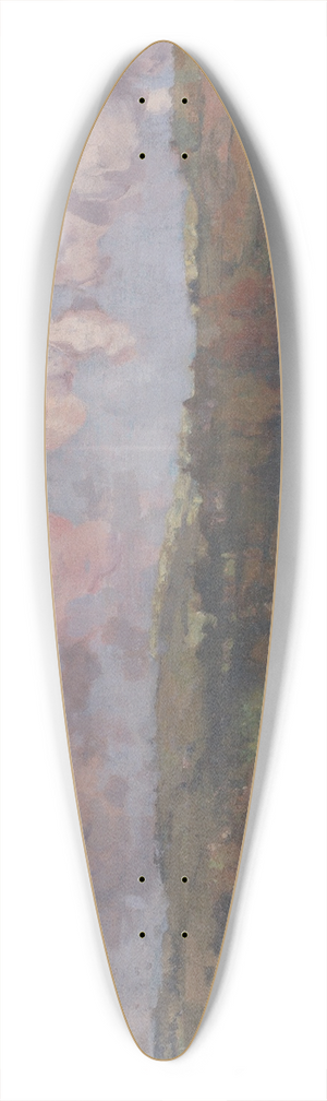 James Paterson - Castlefern 39.3 inch art pintail longboard deck