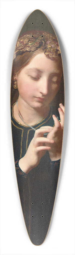 James Sant - Distant Memories 39.3 inch art pintail longboard deck