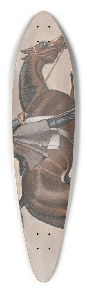 James Seymour - Foxhunting 39.3 inch art pintail longboard deck James Seymour - Foxhunting 39.3 inch art pintail longboard deck