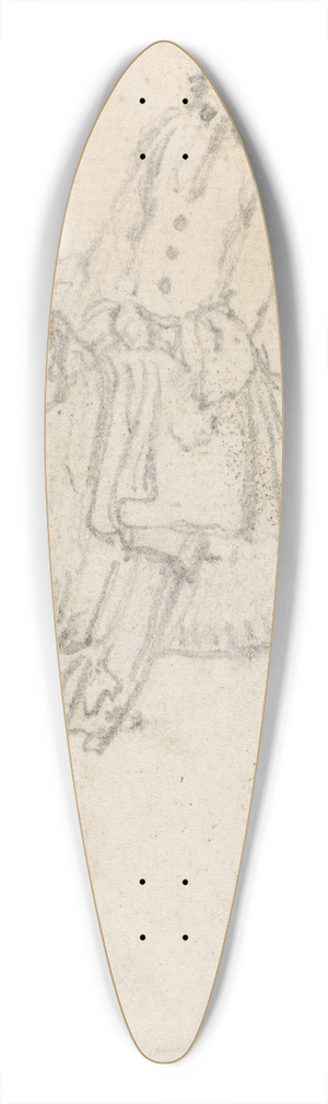 James Seymour - Horse with Rider Wearing Tricorne Hat 39.3 inch art pintail longboard deck