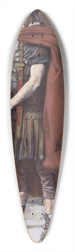 James Tissot - The Centurion (Le Centurion) 39.3 inch art pintail longboard deck