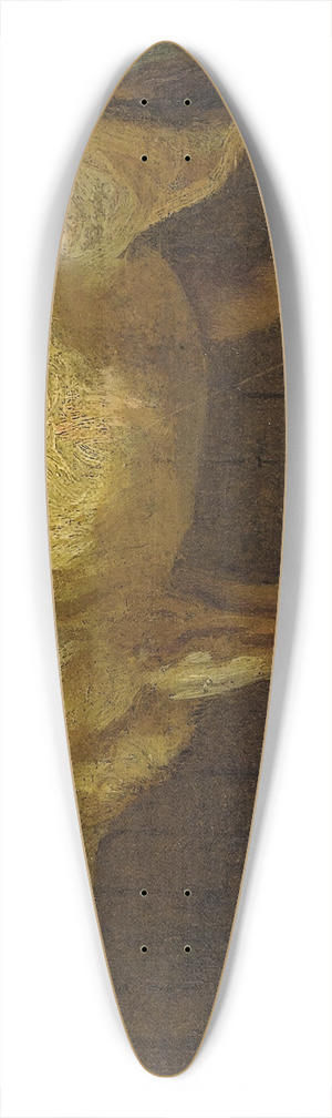 James Ward - Portrait of a Cow 39.3 inch art pintail longboard deck