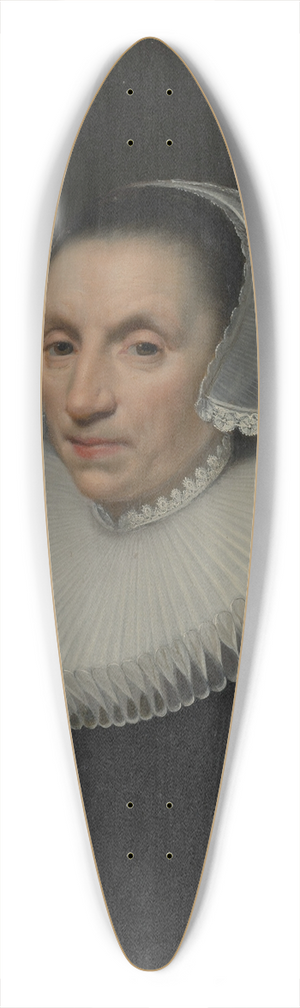 Jan Anthonisz van Ravesteyn - Portrait of a Woman 39.3 inch art pintail longboard deck