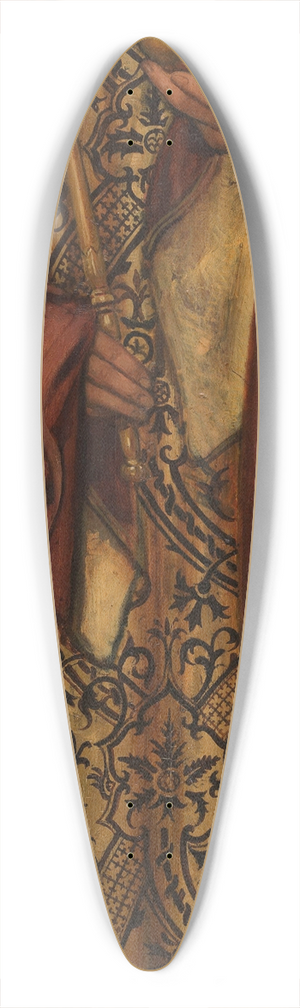 Jan August Hendrik Leys - Henry I, Duke of Brabant, 1220 39.3 inch art pintail longboard deck