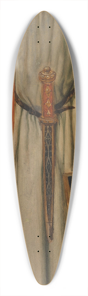 Jan August Hendrik Leys - Henry VII, Holy Roman Emperor, 1309 39.3 inch art pintail longboard deck