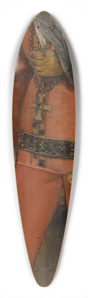 Jan August Hendrik Leys - John III, Duke of Brabant, 1326 39.3 inch art pintail longboard deck
