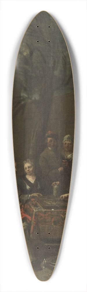 Jan Baptist Lambrechts - Company playing 39.3 inch art pintail longboard deck