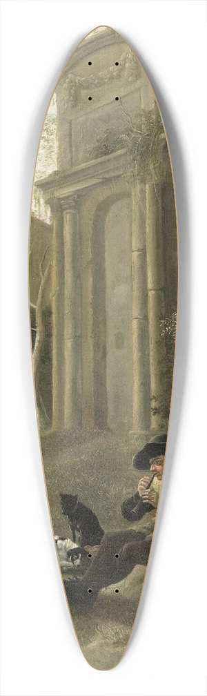 Jan Baptist Wolfaerts - The Piper 39.3 inch art pintail longboard deck