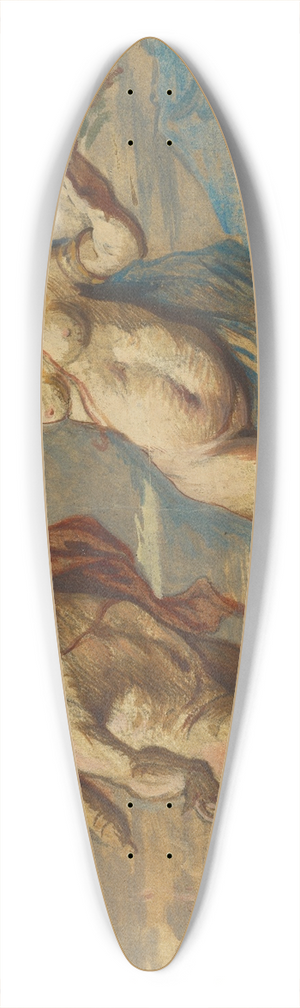 Jan Boeckhorst - Apollo and Daphne 39.3 inch art pintail longboard deck