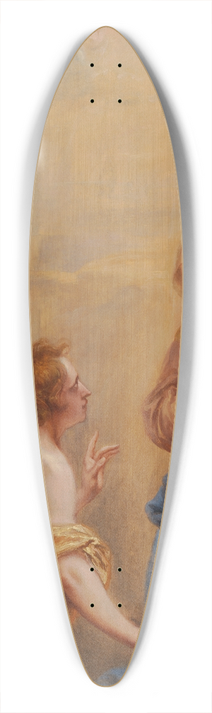 Jan Boeckhorst - The Snyders Triptych I 39.3 inch art pintail longboard deck