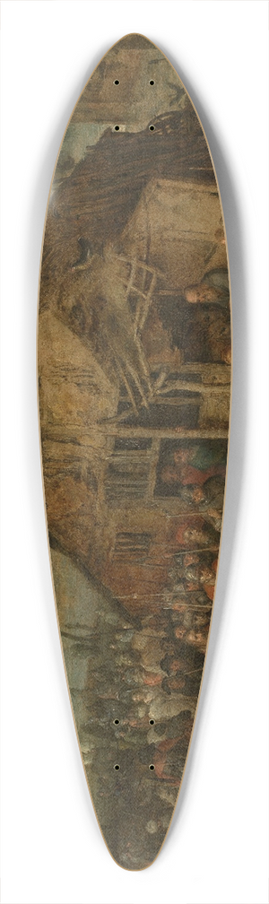 Jan Brueghel The Elder - The Adoration of the Magi 39.3 inch art pintail longboard deck