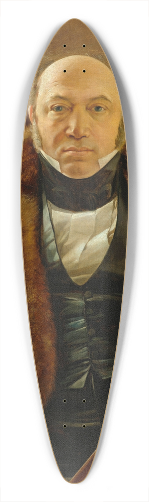 Jan Chrucki - Portrait of Mikoaj Malinowski (17991865) 39.3 inch art pintail longboard deck