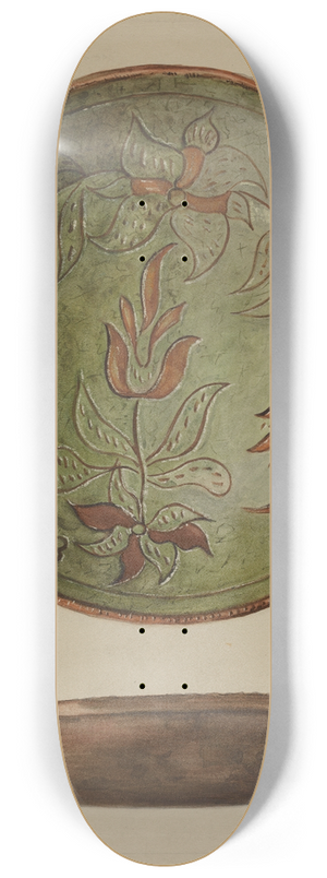 Charles Garjian - Pa. German Plate 8.25 inch art skate deck