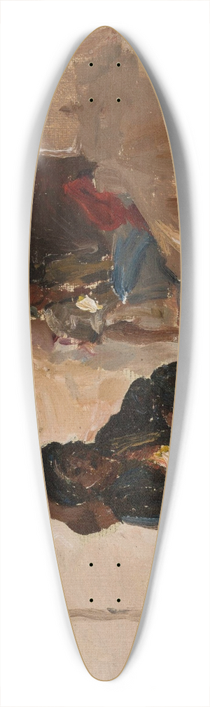 Jan Cigliski - Desert 39.3 inch art pintail longboard deck