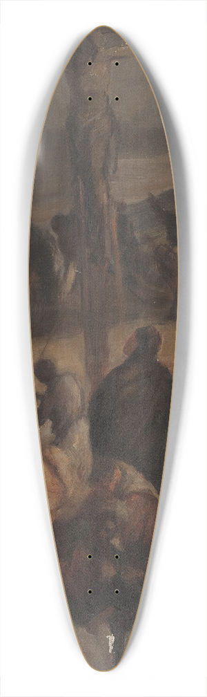 Jan Cigliski - Golgotha 39.3 inch art pintail longboard deck