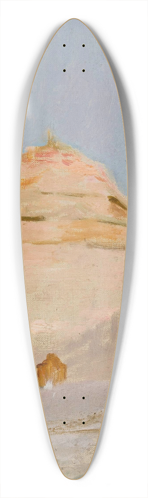 Jan Cigliski - Grave of Maria Potocka in Bakhchisaray. From the journey to Crimea 39.3 inch art pintail longboard deck