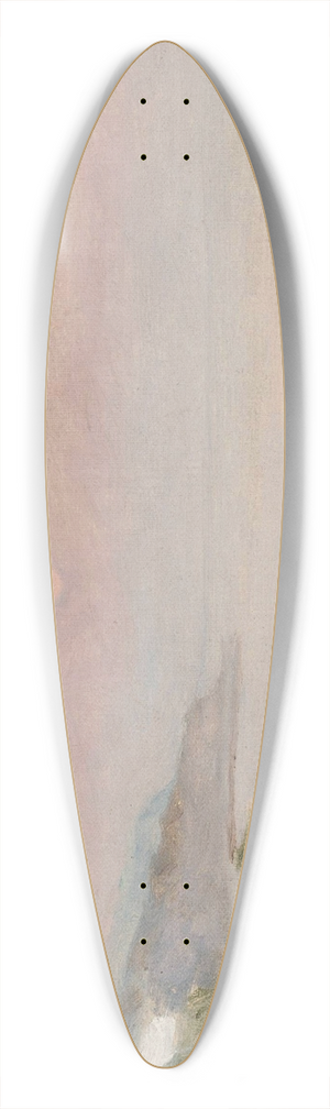 Jan Cigliski - Moonlit evening in Yalta. From the journey to Crimea 39.3 inch art pintail longboard deck