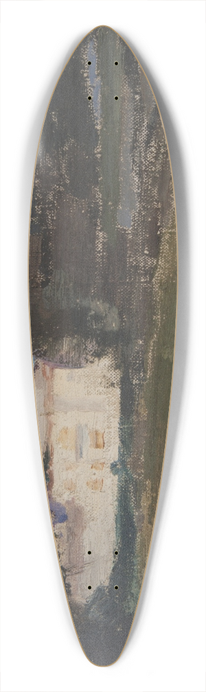 Jan Cigliski - Northern Studies (The White Night) 39.3 inch art pintail longboard deck