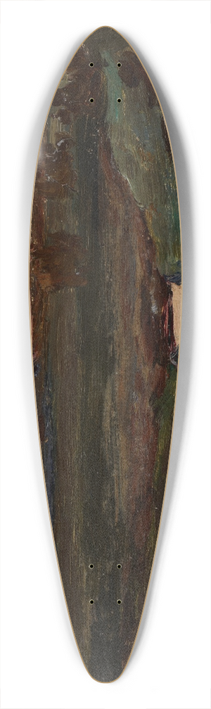 Jan Cigliski - Northern Studies (The White Night) 39.3 inch art pintail longboard deck