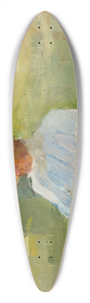 Jan Cigliski - Portrait of Eugenia Alexandra Rubtsov, mother of the painter Rubtsov 39.3 inch art pintail longboard deck