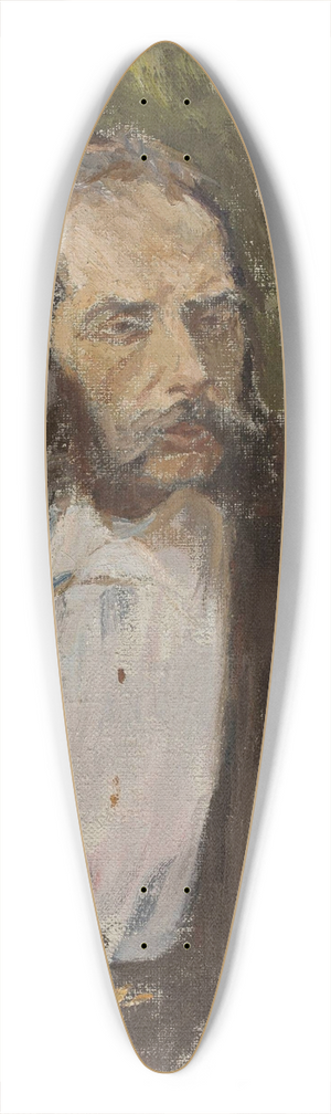 Jan Cigliski - Portrait of Mr. Nelken 39.3 inch art pintail longboard deck
