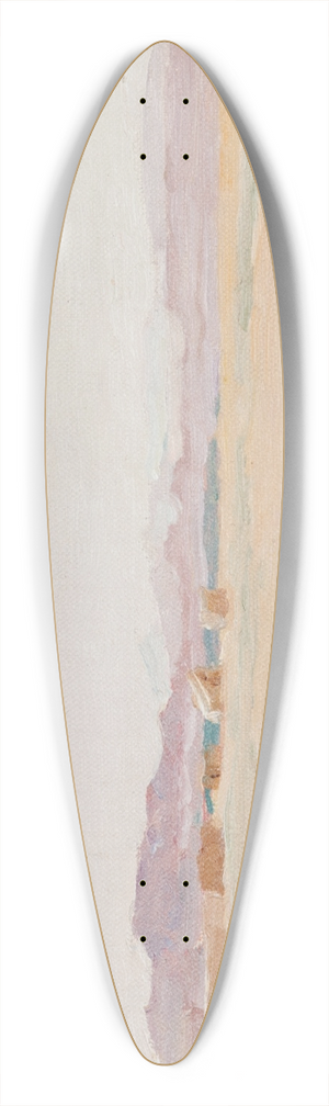 Jan Cigliski - Sahara (Desert) 39.3 inch art pintail longboard deck