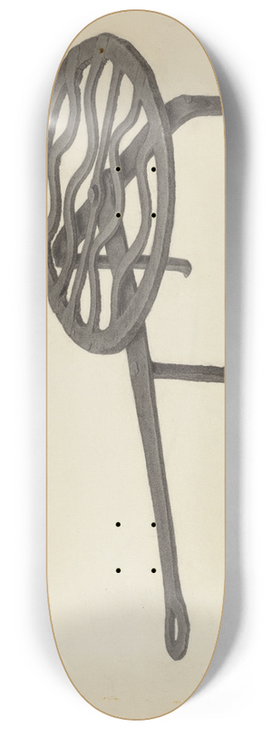 Charles Garjian - Trivet 8.25 inch art skate deck Charles Garjian - Trivet 8.25 inch art skate deck