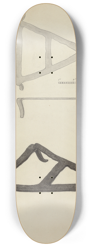 Charles Garjian - Trivet 8.25 inch art skate deck