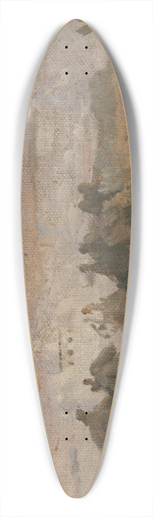Jan Cigliski - Tunis 39.3 inch art pintail longboard deck