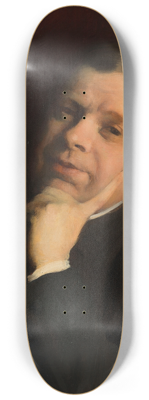 Charles Giron - Constant Coquelin, dit Coquelin ain (1841-1909), socitaire de la Comdie-Franaise 8.25 inch art skate deck