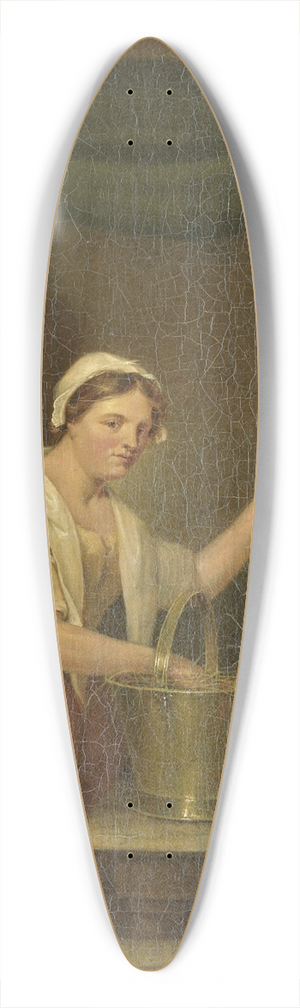 Jan de Ruyter - The Kitchen Maid 39.3 inch art pintail longboard deck