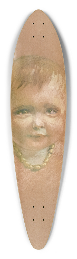 Jane Atch - Suzanne 39.3 inch art pintail longboard deck