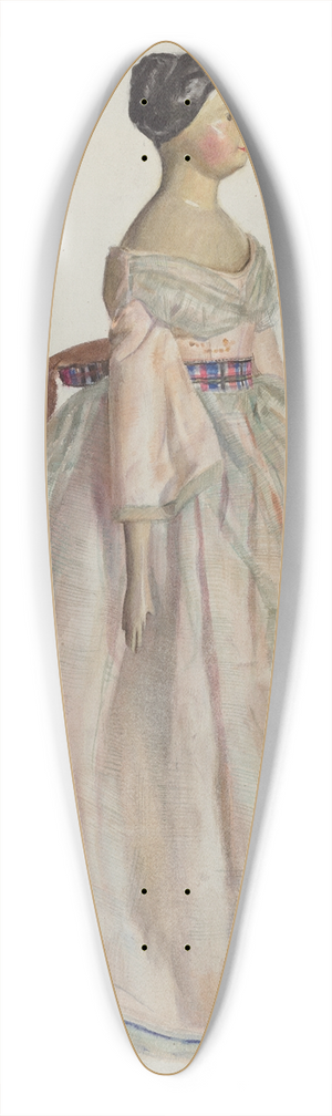 Jane Iverson - Doll 39.3 inch art pintail longboard deck