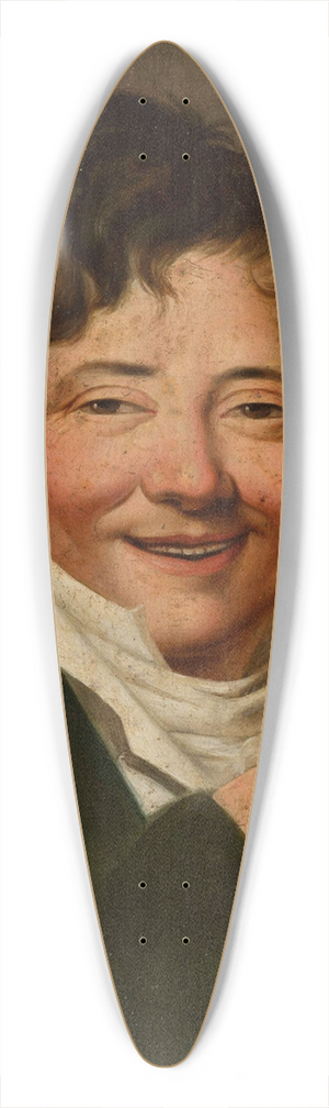 Jan Feliks Piwarski - Portrait of Alojzy kowski 39.3 inch art pintail longboard deck