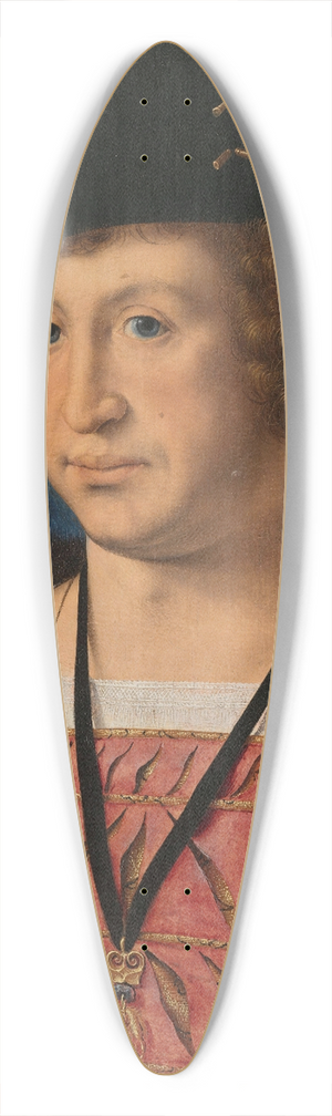 Jan Gossaert - Floris van Egmond (1469-1539), Count of Buren en Leerdam 39.3 inch art pintail longboard deck
