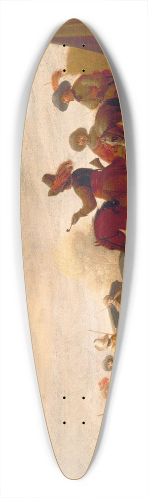 Jan Jacobsz. van der Stoffe - Military Camp 39.3 inch art pintail longboard deck