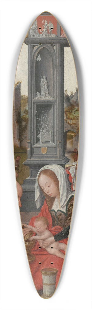 Jan Jansz Mostaert - The Adoration of the Magi 39.3 inch art pintail longboard deck