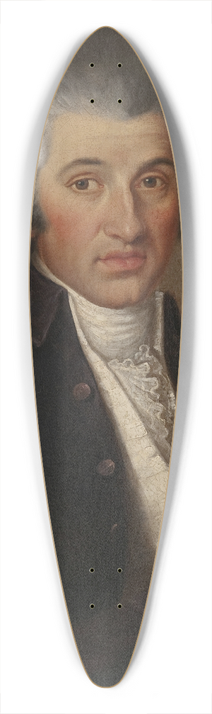 Jan Krzysztof Damel - Portrait of John OConnor (1760-1802), professor at the University of Vilnius 39.3 inch art pintail longboard deck