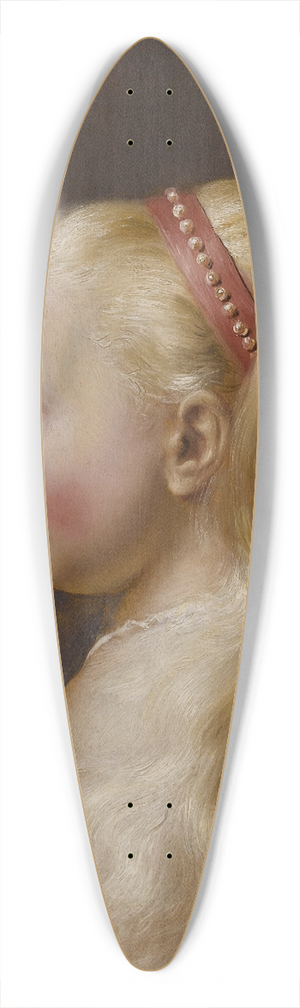 Jan Lievens - A Young Girl 39.3 inch art pintail longboard deck