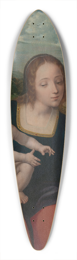 Jan Massys - The Rest on the Flight into Egypt 39.3 inch art pintail longboard deck