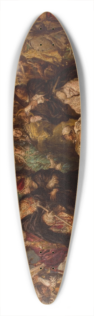 Jan Matejko - Ivan the Terrible 39.3 inch art pintail longboard deck