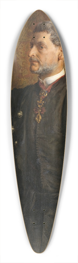 Jan Matejko - Portrait of Alfred Potocki 39.3 inch art pintail longboard deck