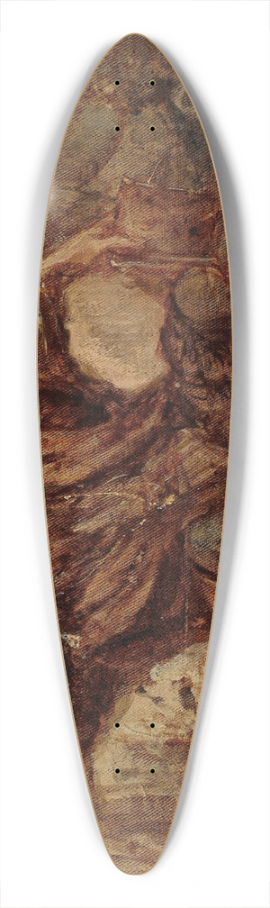 Jan Matejko - Sigismund Augustus in the Vilnius garden, sketch 39.3 inch art pintail longboard deck