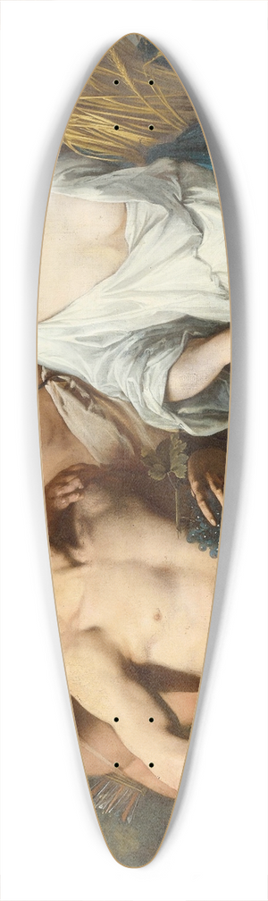 Jan Miel - Ceres, Bacchus And Venus 39.3 inch art pintail longboard deck Jan Miel - Ceres, Bacchus And Venus 39.3 inch art pintail longboard deck