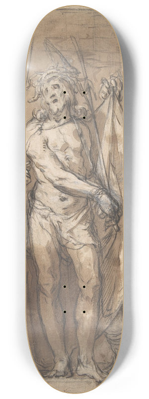 Abraham Bloemaert - Ecce Homo 8.25 inch art skate deck Abraham Bloemaert - Ecce Homo 8.25 inch art skate deck