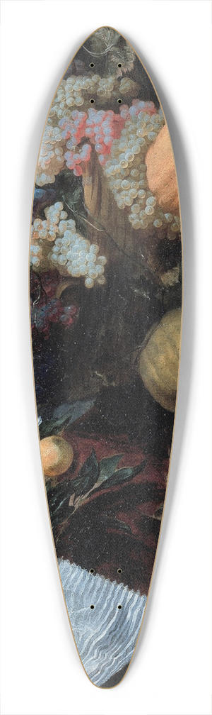 Jan Roos - Still Life with Fruit and Vegetables 39.3 inch art pintail longboard deck